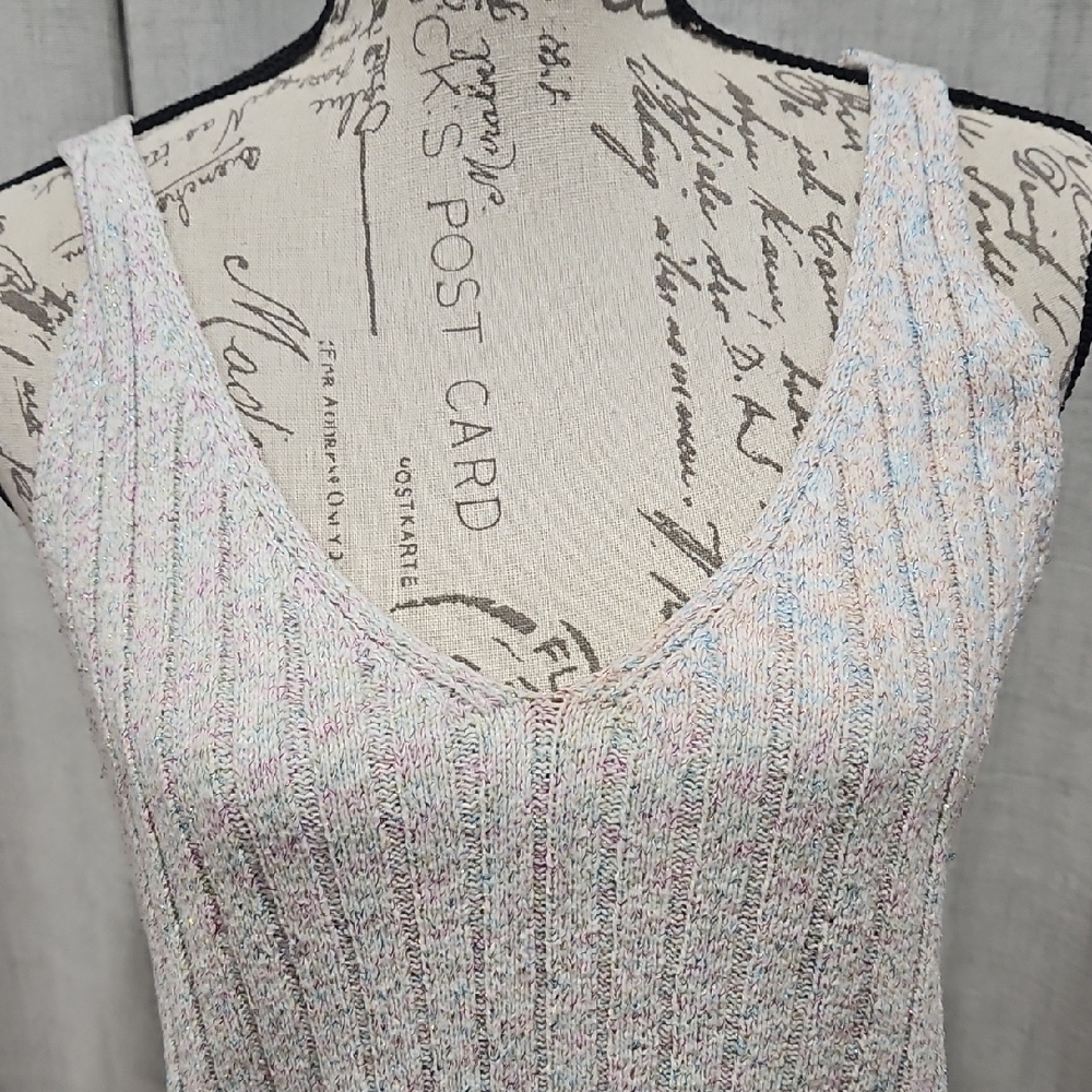 Adorb Cupcakes & Cashmere Multicolor Tank Top